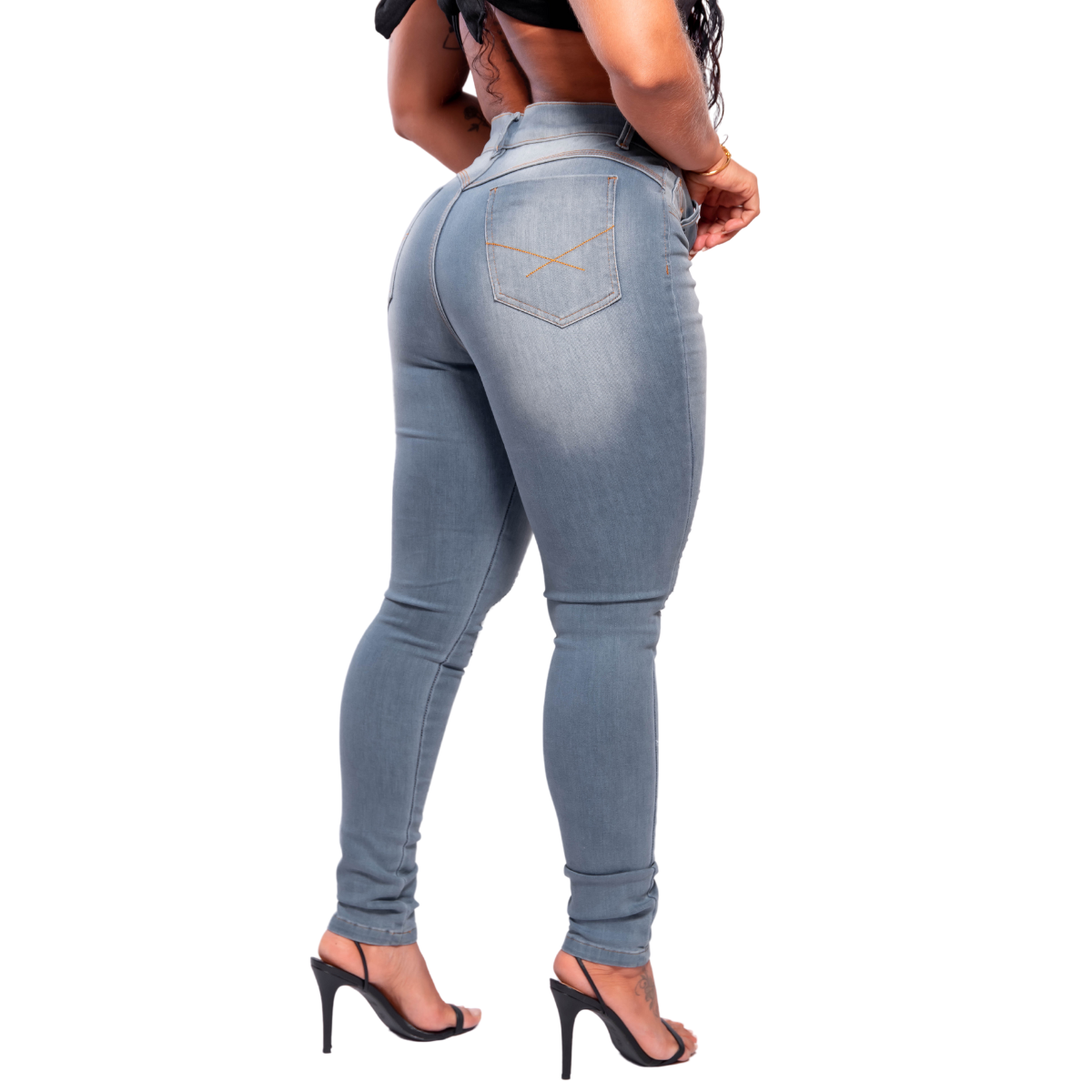 Kit 2 Calças Feminina Jeans Cinza Rasgada: Opções Estilosas