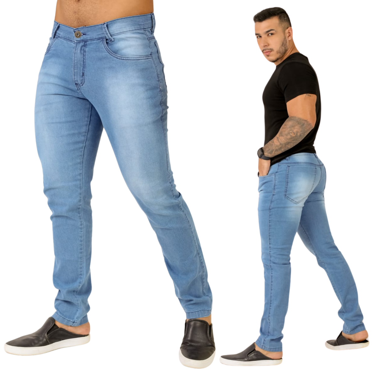 Calça Jeans Masculino claro: um toque no seu look