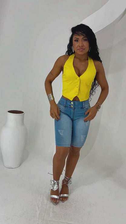 Short Jeans Feminino Azul Claro: Para Todas as Ocasiões