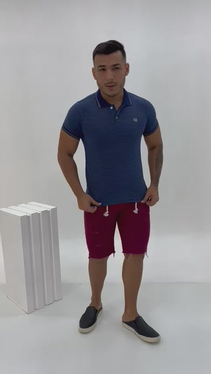 Kit 3 Bermudas Masculinas Cores: Trio de Cores Versáteis